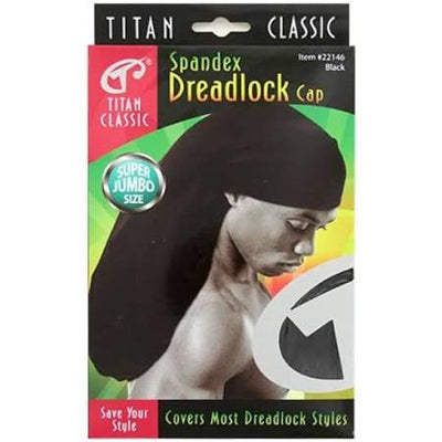 Titan22146 Spandex Dreadlock Cap Super Jumbo -wigs