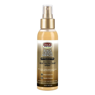 Black Castor Miracle Heat Protectant Spray -wigs