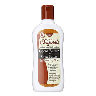 AFRICA'S BEST Ultimate Originals Cocoa & Shea Butter Body Lotion (12oz) -wigs