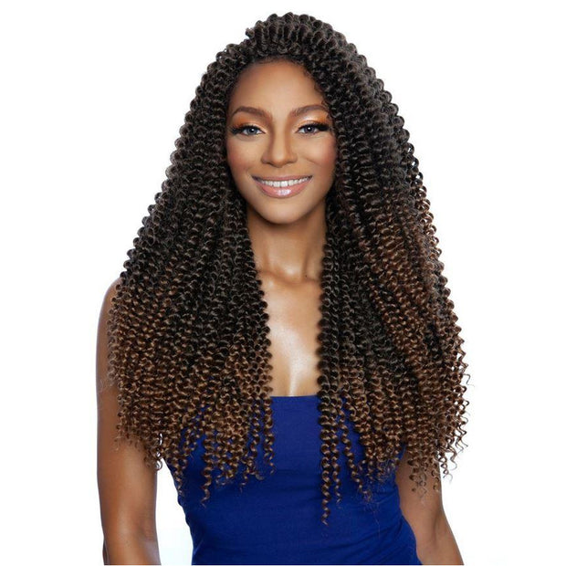 Afri-Naptural: Caribbean Passion Water Wave 18" (CB1807) -wigs