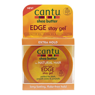 Cantu Shea Butter Extra Hold Edge Stay Gel -wigs