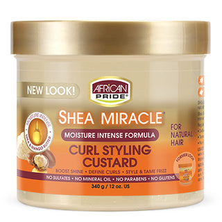 AFRICAN PRIDE Shea Miracle Curl Styling Custard -wigs