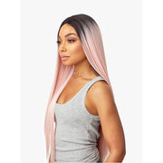 Sensationnel Boutique Bundles Sleek Straight 18, 20, 22" Weave Human Hair Blend -wigs
