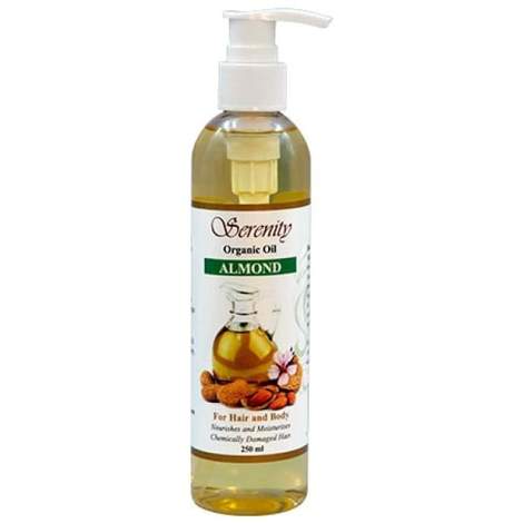 Serenity Organic Oil-Almond (250ml) -wigs