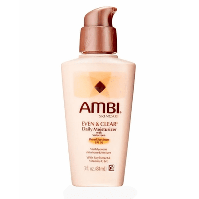 AMBI EVEN & CLEAR DAILY FACIAL MOISTURIZER  3.5 OZ -wigs
