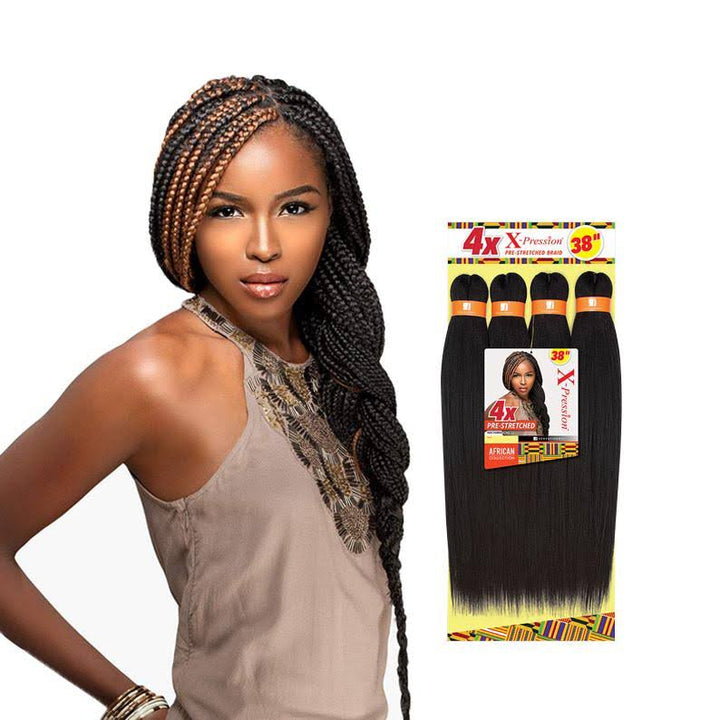 SENSATIONNEL 4X X-PRESSION PRE-STRETCHED BRAID 38"