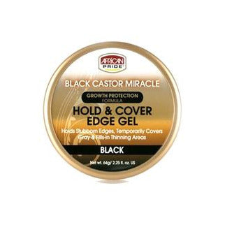 Black Castor Miracle Hold & Cover Edges -wigs