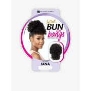 Sensationnel  Instant Bun with Bangs - JANA