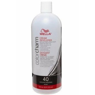 Wella Color Charm Cream Developer 40 Volume (946Ml / 32Oz) - Braids and Wigs