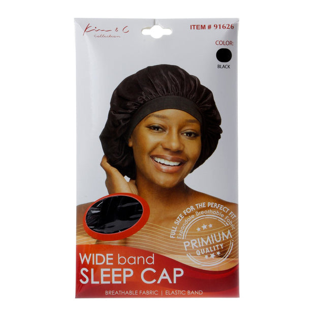 KIM & C Large Wide Band Sleep Cap -wigs