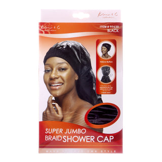 KIM & C SUPER JUMBO BRAID SHOWER CAP -wigs