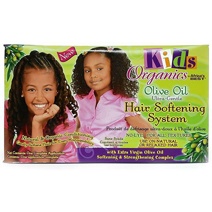 Africa's Best - Kids Organics Olive Oil Hair Softening System -wigs