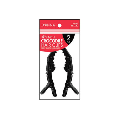 Donna 4 1/2" Crocodile Hair Clip 2pcs -wigs