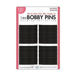 DONNA PREMIUM COLLECTION 2" BOBBY PINS 120PCS -wigs