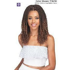 Bobbi Boss Bomba Senegal Twist Curly Tips Crochet Hair -wigs
