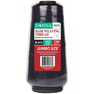 Donna Hair Weaving Thread Jumbo - Black