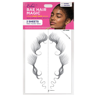 BAE HAIR MAGIC INSTANT TATTOO STICKER – BARBIE -wigs