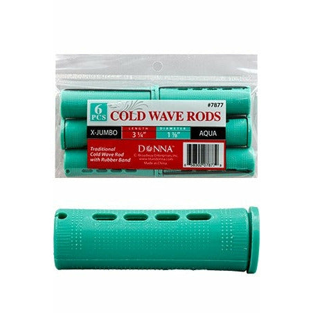 Donna Cold Wave Rods X- Jumbo Aqua