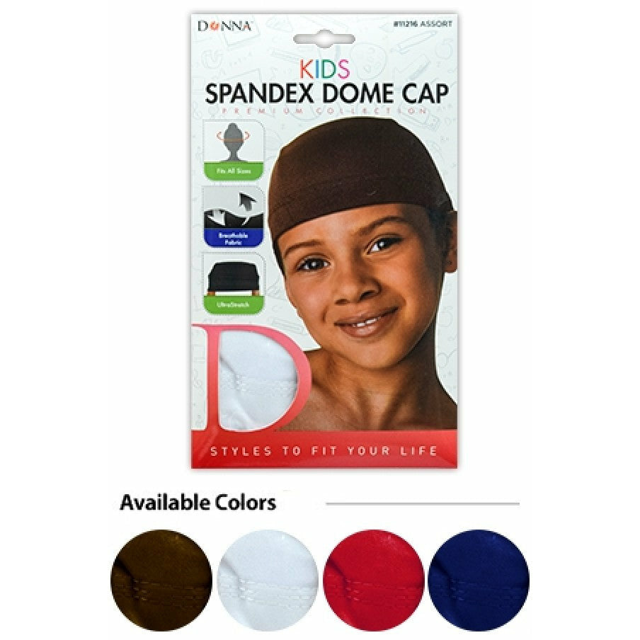 Donna Kids Spandex Dome Cap