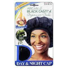 Donna Argan and Black Castor Oil Day & Night Cap