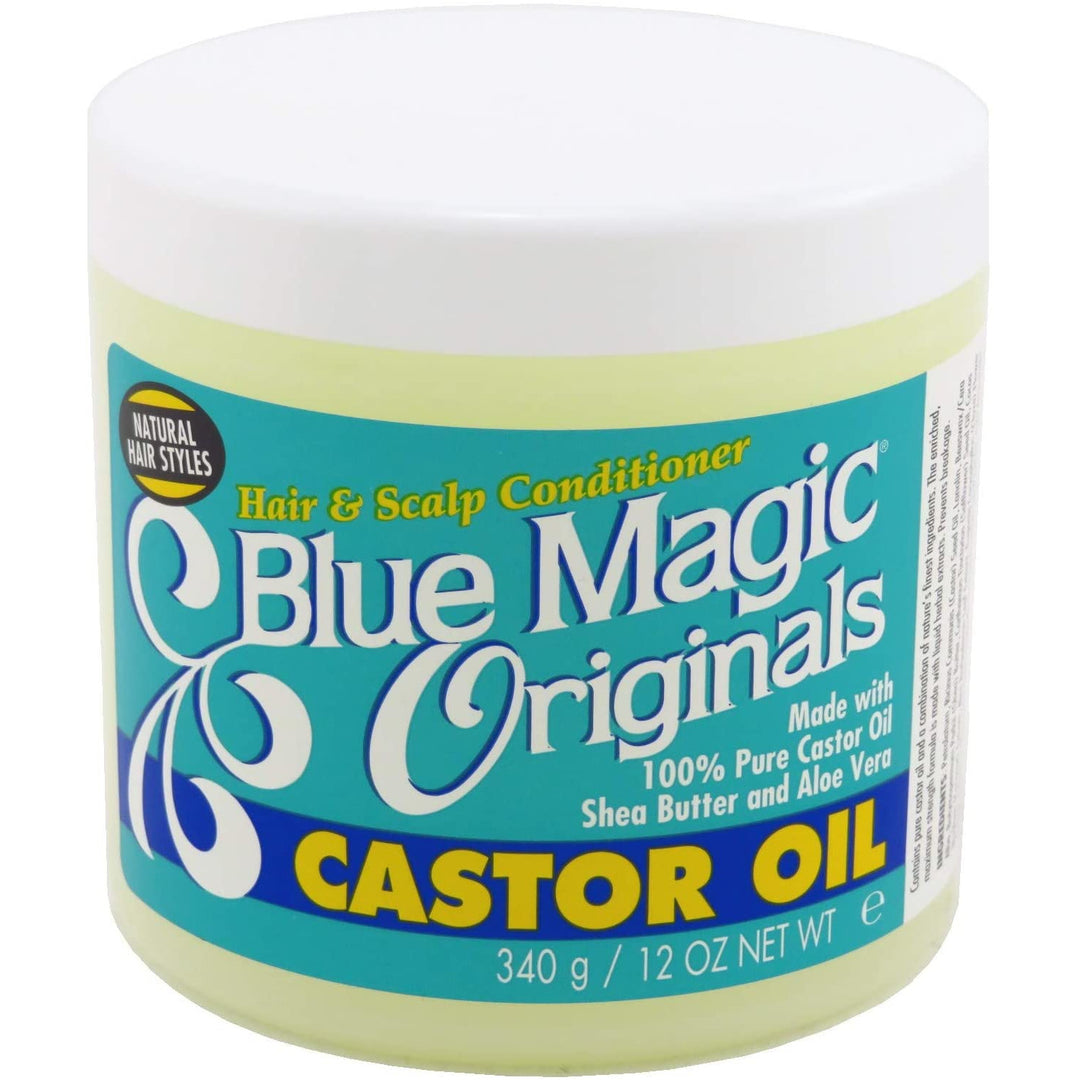 BLUE MAGIC Organics Castor Oil (12oz) -wigs