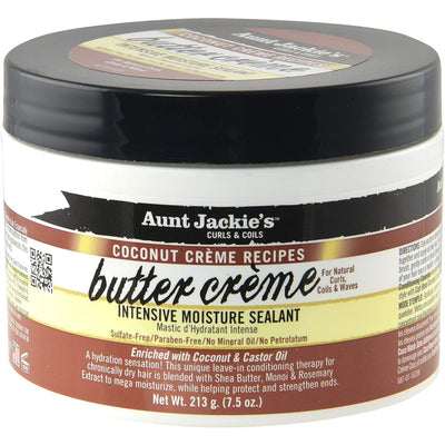 Aunt Jackie's Butter Cream Coconut Intensive Moisture Sealant -wigs