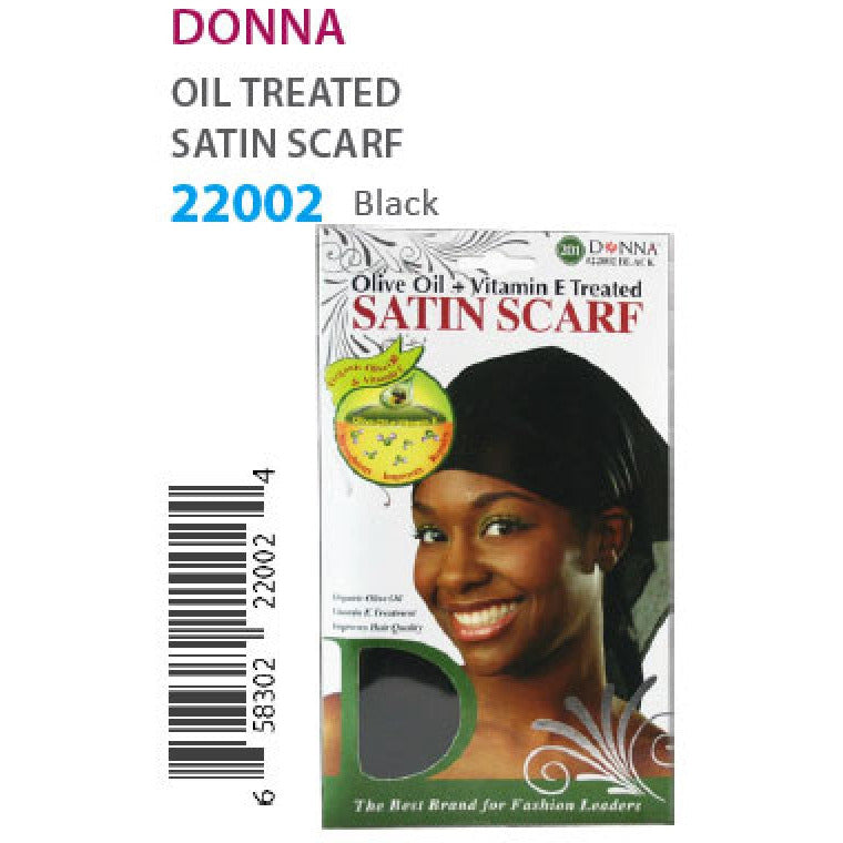 Donna Oil Treated Satin Scarf