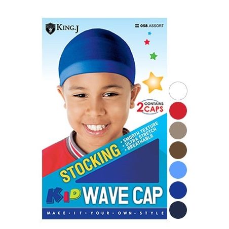 King.J kid Stocking Wave Cap