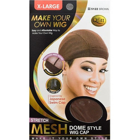 Qfitt Mesh Wig Cap(Dome style-XL )