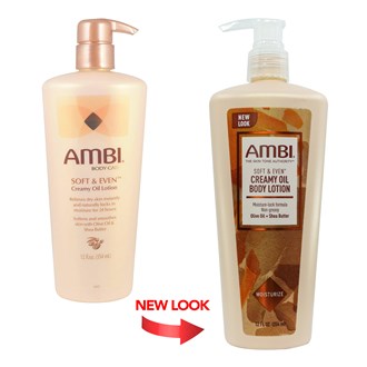 AMBI Soft & Even Creamy Oil Body Lotion