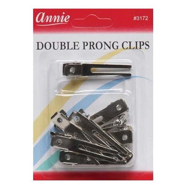 ANNIE Double Prong Clips (10pcs/pack)