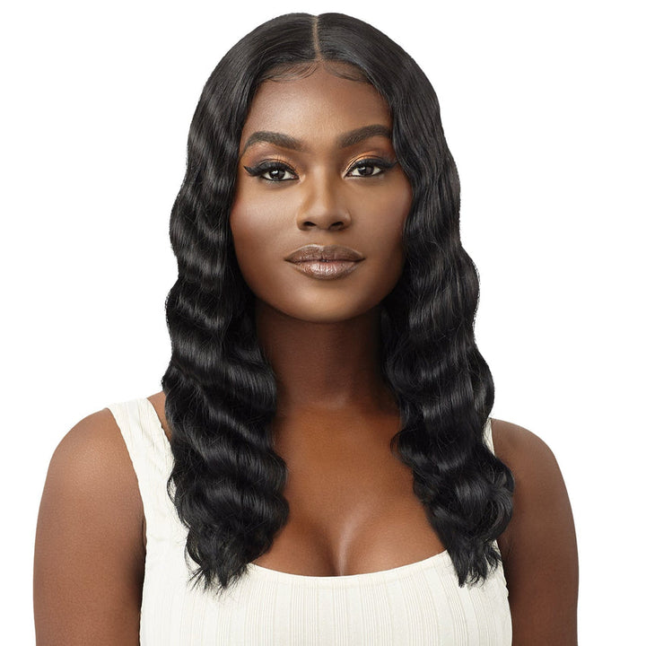 Outre Synthetic Sleeklay Part HD Lace Front Wig - APOLIA