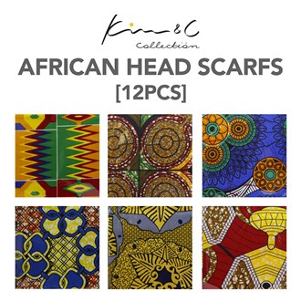 KIM & C African Head Scarf