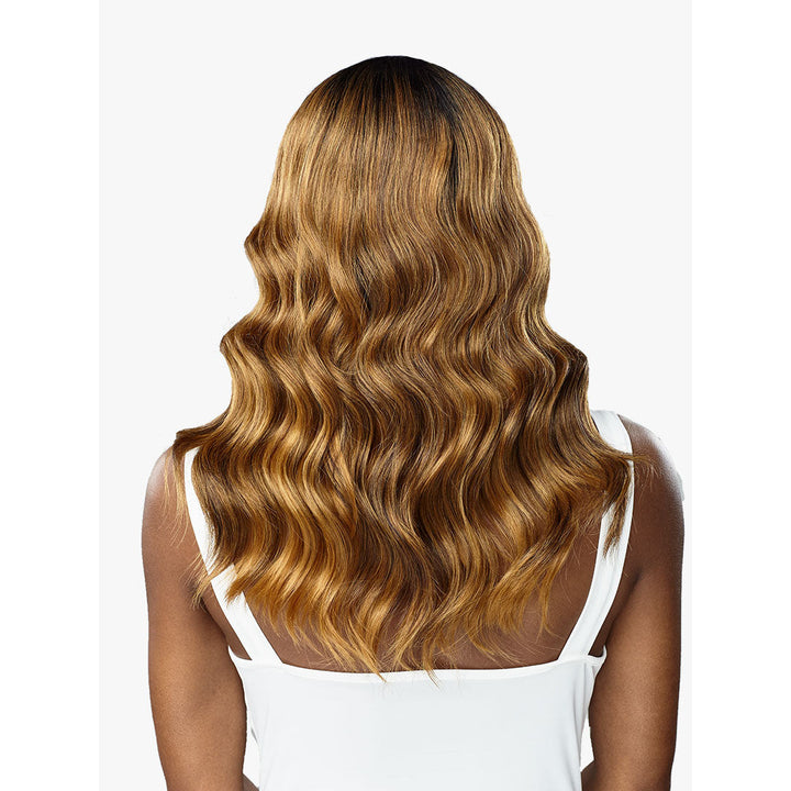 Sensationnel Human Hair Blend Butta HD Lace Front Wig BEACH WAVE 20"