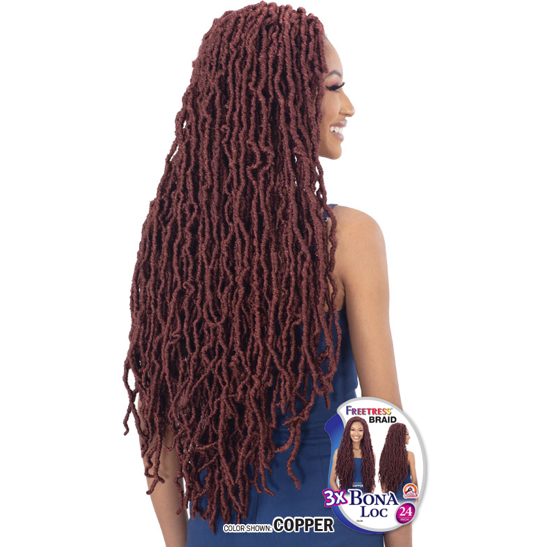 3X BONA LOC 24" | Synthetic Braid