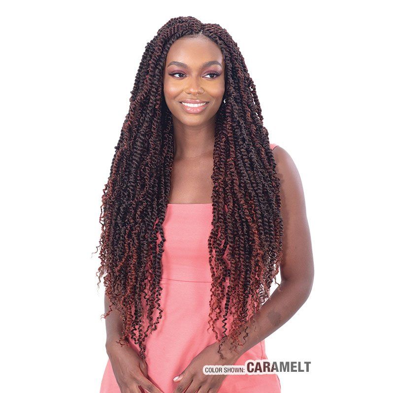 2X SPRING TWIST 26"|Synthetic Crochet Braid| Shake n go