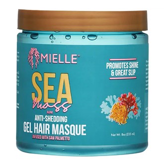 MIELLE ORGANICS Sea Moss Anti Shedding Gel Hair Masque (8oz)