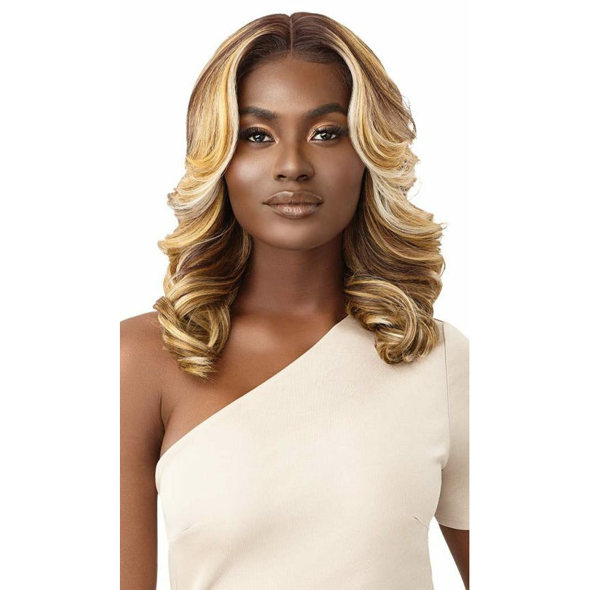 Outre Synthetic Swiss HD Lace Front Wig - ELINA