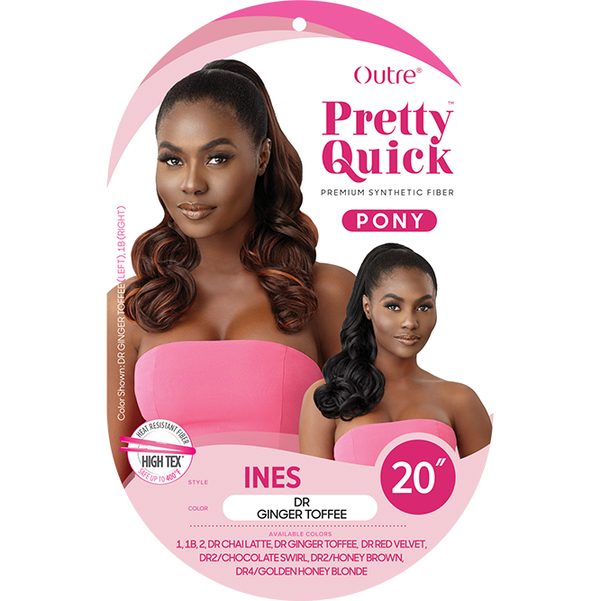Outre Synthetic Pretty Quick Ponytail - Ines 20"