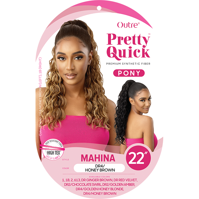 Outre Synthetic Pretty Quick Ponytail - Mahina 22