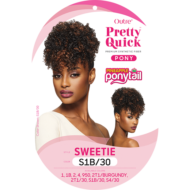 Outre Timeless Pineapple Ponytail - Sweetie