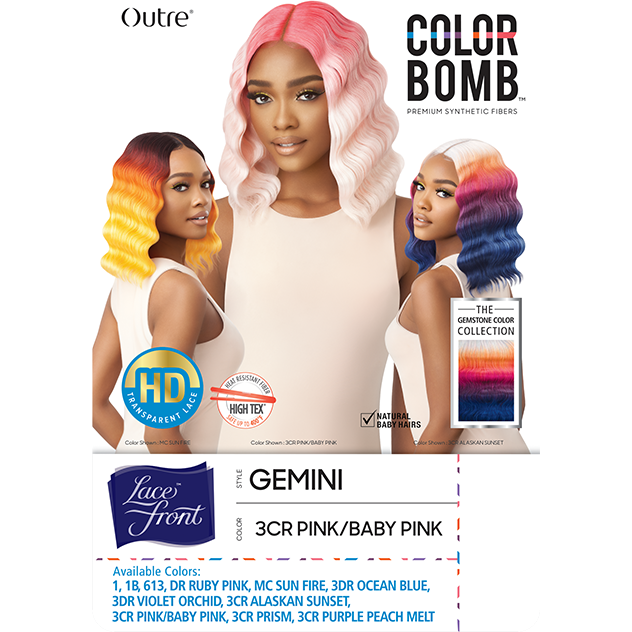 Outre Color Bomb Lace Front Wig - GEMINI