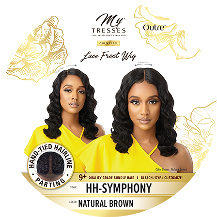 Outre Mytresses Gold Label 100% Unprocessed Human Hair Lace Front Wig - SYMPHONY