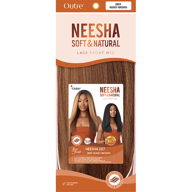 Outre Neesha Soft & Natural Synthetic Swiss Lace Front Wig - NEESHA 207