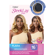 Outre Synthetic Sleeklay Part HD Lace Front Wig - FLARA