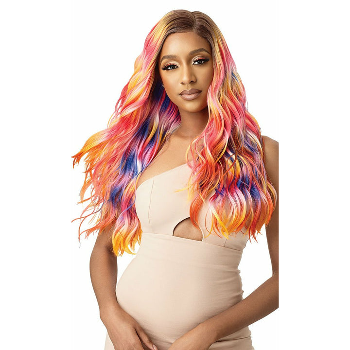 Outre Color Bomb Lace Front Wig - ZAHARA