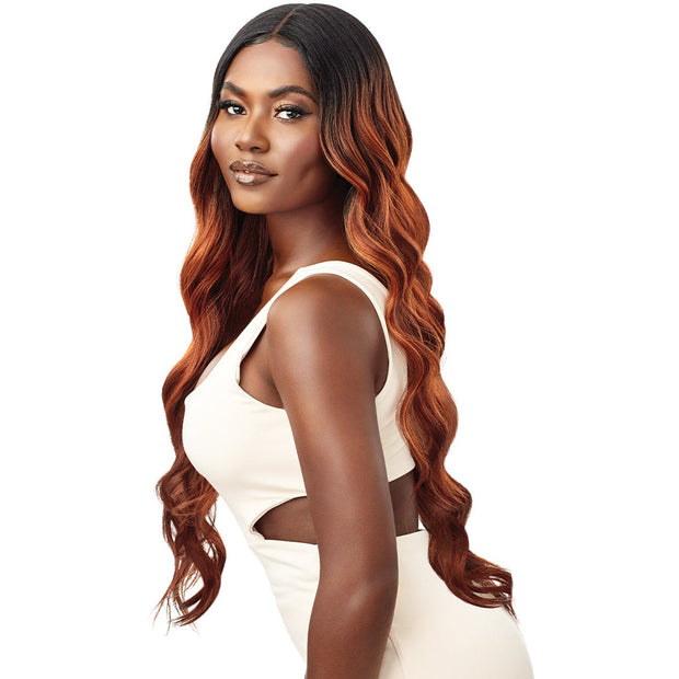 Outre Synthetic Swiss HD Lace Front Wig - KAYA