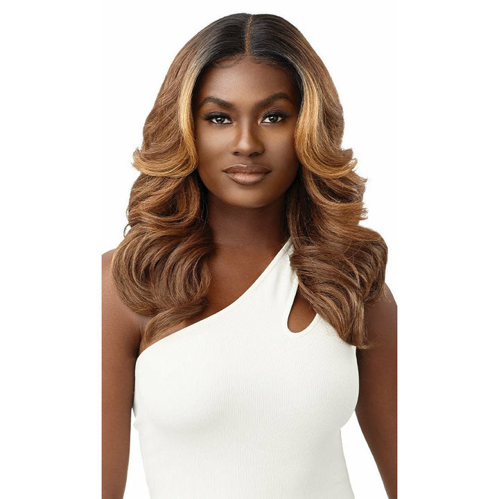Outre Synthetic Sleeklay Part HD Lace Front Wig - Brizella - Braids and Wigs