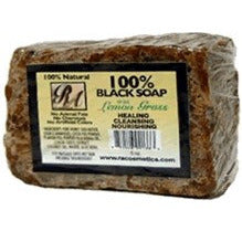 RA COSMETICS 100% Black Soap [Lemongrass] (5oz)