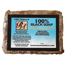 RA Cosmetics RA COSMETICS 100% Black Soap [Cucumber Melon] (5oz)